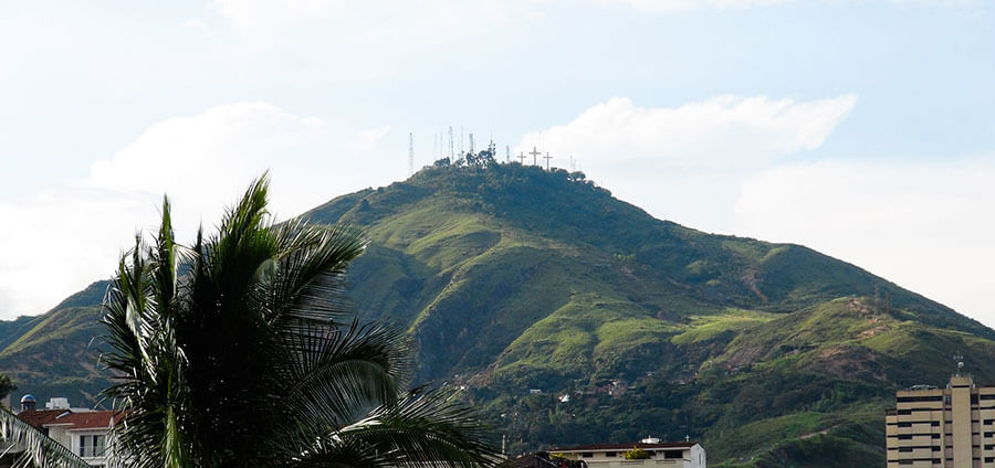 Фото: Вид на холм Христа (Loma de la Cruz), Ольгин, Куба