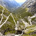 Фото: Дорога Лестница троллей (Trollstigen), Норвегия