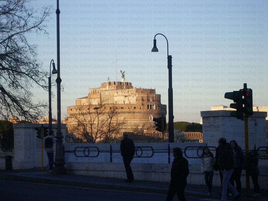 Фото: Замок Святого Ангела (Castel Sant'Angelo), Рим