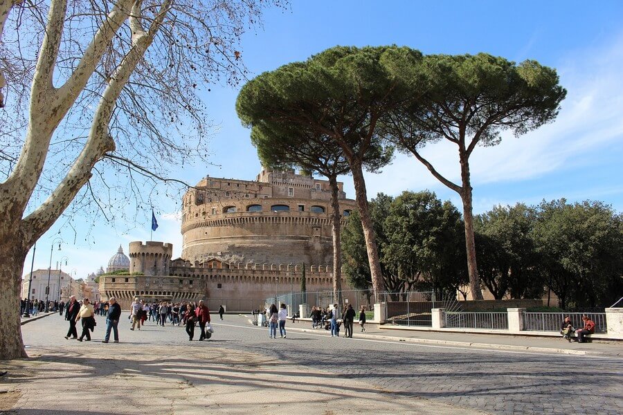Фото: Замок Св. Ангела, Рим