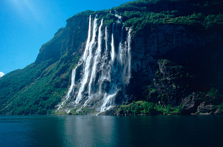 Водопад "Семь сестер", Geirangerfjorden