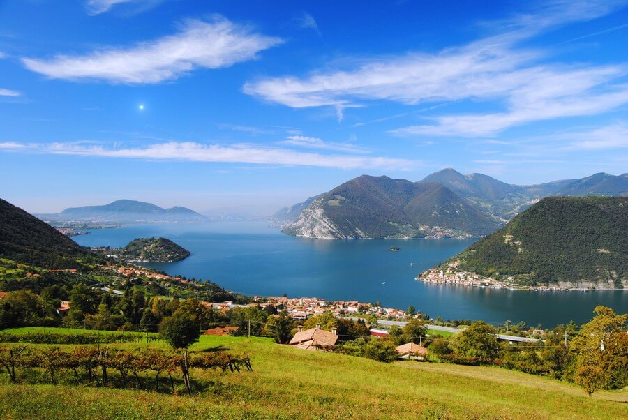 Фото: Озеро Изео (Lago di Iseo), Италия