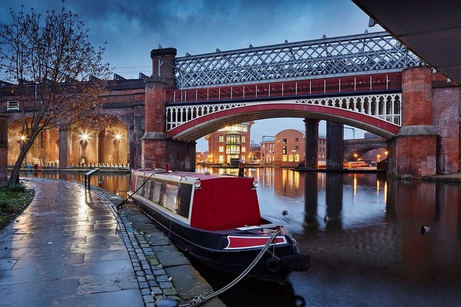 Фото: Район Каслфилд в Манчестере (Castlefield)