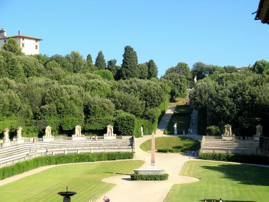 Фото: Амфитеатр в садах Боболи (Giardino di Boboli), Флоренция