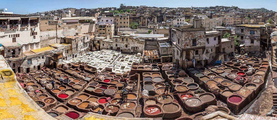 Фото: Вид на Танжер, Марокко