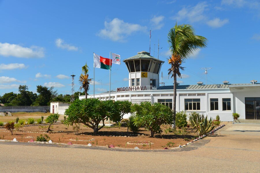 Фото: Аэропорт в Морондава (Мадагаскар)