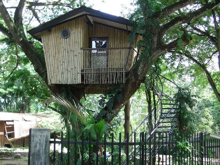 Фото: Дом на дереве в парке Пасонака, Замбоанга