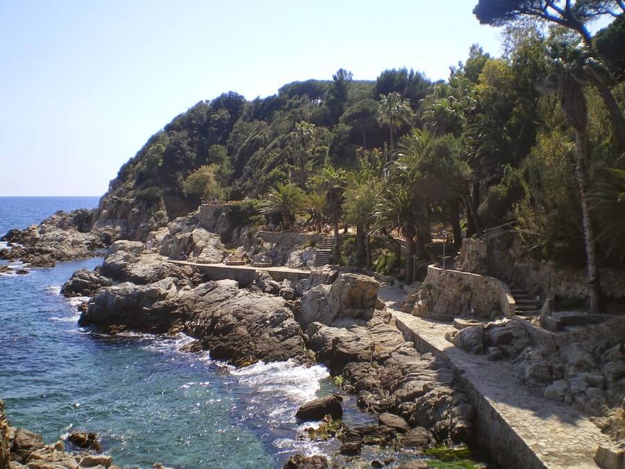 Фото: Набережная Ками де Ронда (Camí de Ronda) в С'агаро