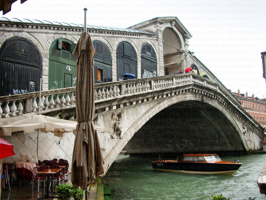 Фото: Мост Ponte di Rialto, Венеция