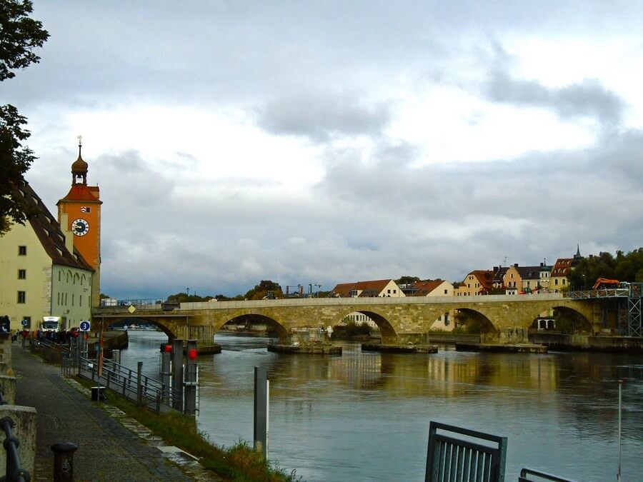 Фото: Каменный мост (Old Stone Bridge), Регентсбург
