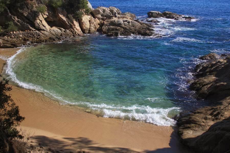 Фото: Пляж Cala Rovira в Плайя де Аро, Испания