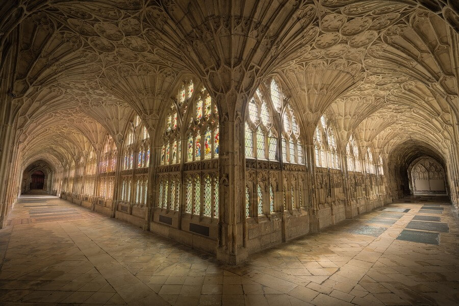 Фото: Глостерский собор внутри (Gloucester Cathedral)