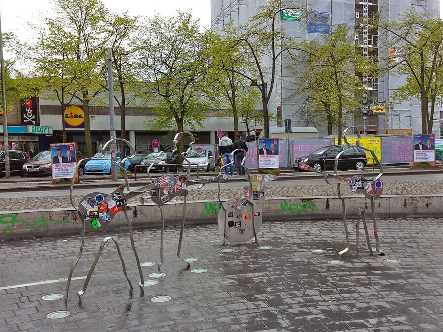 Фото: Площадь Битлз (Beatles-Platz), Гамбург