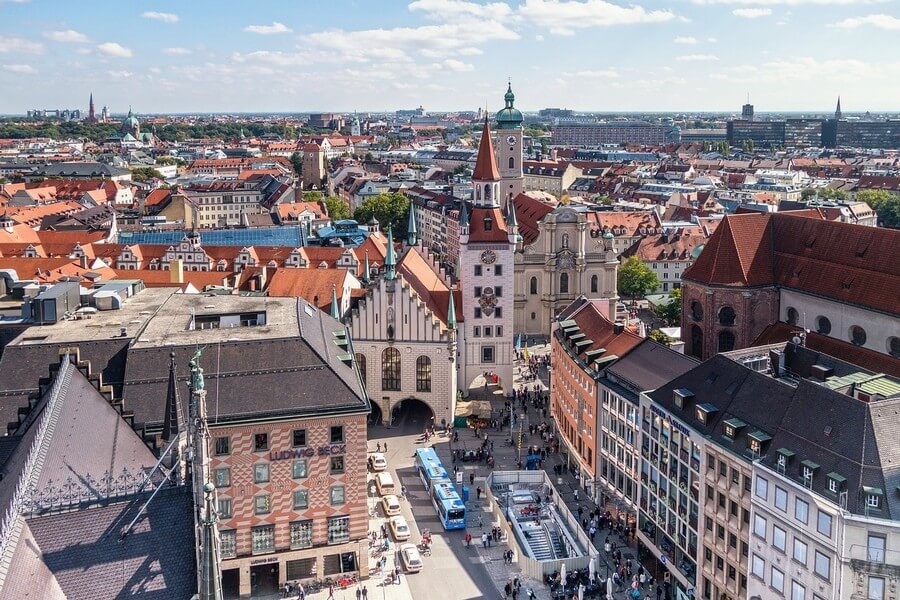 Фото: Площадь Мариенплац (Marienplatz)