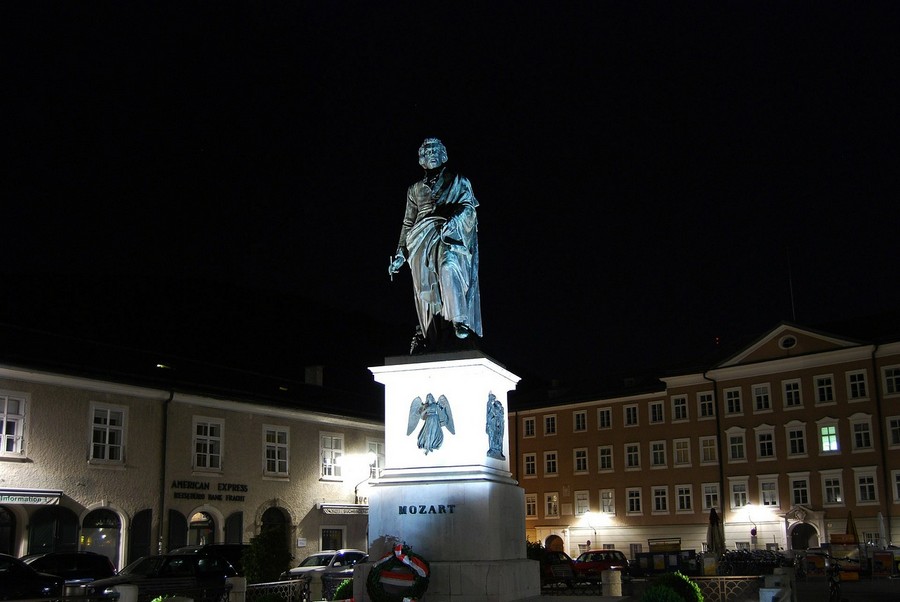 Фото: Площадь Mozartplatz, Зальцбург