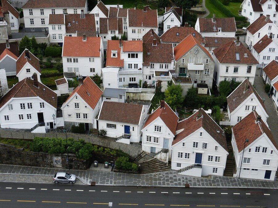 Фото: Старый город (Old Stavanger), Ставангер