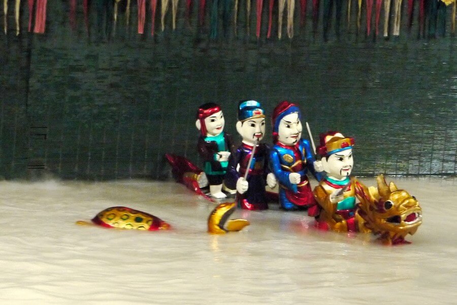Фото: Вьетнамский театр кукол (Golden Dragon Water Puppet Theater)