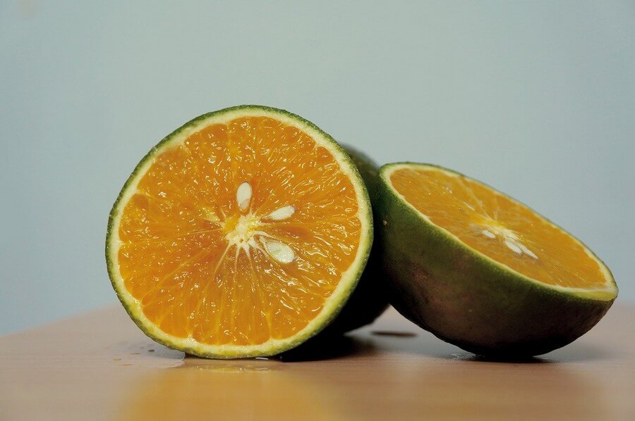 Фото: Зеленые апельсины
