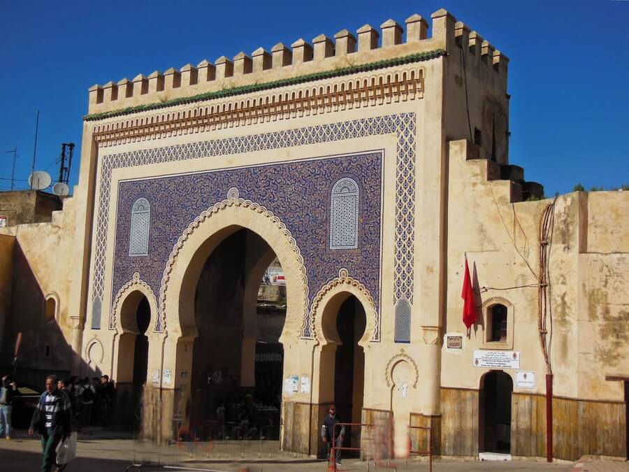 Фото: Баб Бу Джелуд (Bab Bou Jeloud), Фес