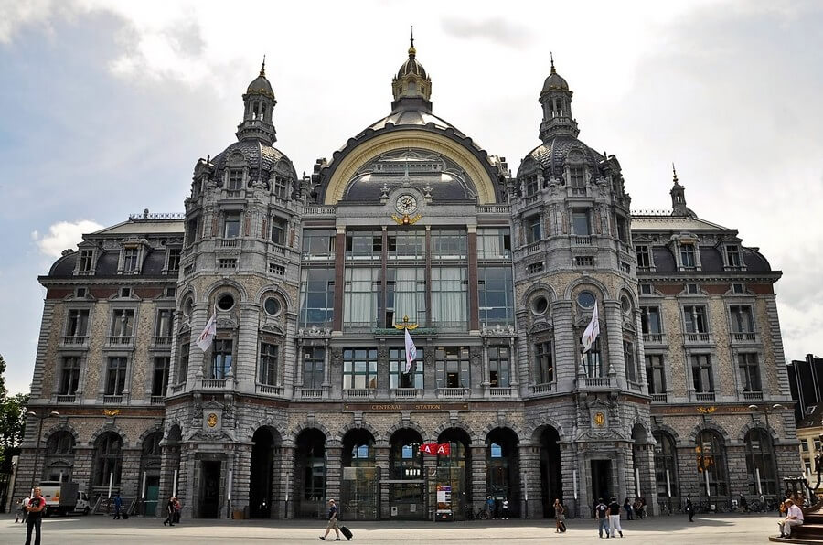 Фото: Вокзал Антверпен-Центральный (Antwerpen-Centraal), Бельгия