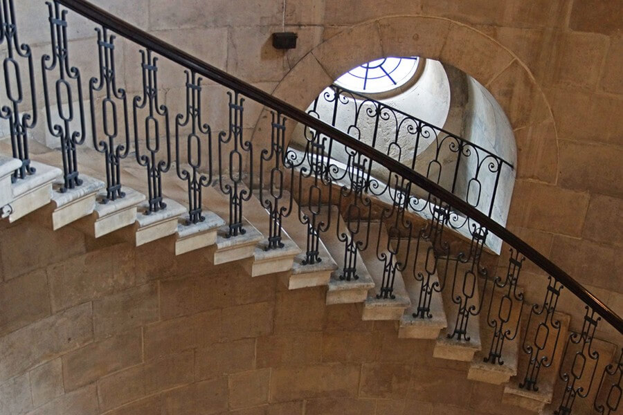 Фото: Геометрическая лестница (Dean's Staircase), Собор Святого Павла в Лондоне